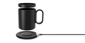 CRIVITS Coffee Mug Heater with Wireless Charger 2
