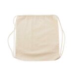 Drawstring Backpack In 100 Cotton Fabric 1