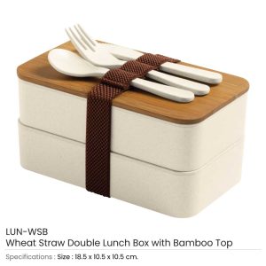 Eco Friendly Lunch Box LUN WSB