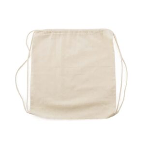 Eco neutral Cotton Draw String Bags Natural