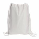 Eco neutral Cotton Draw String Bags White