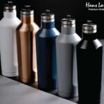 GALATI Hans Larsen Double Wall Stainless Steel Water Bottle Black 2