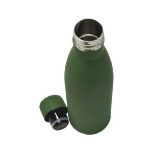 GRODNO Soft Touch Insulated Water Bottle Green