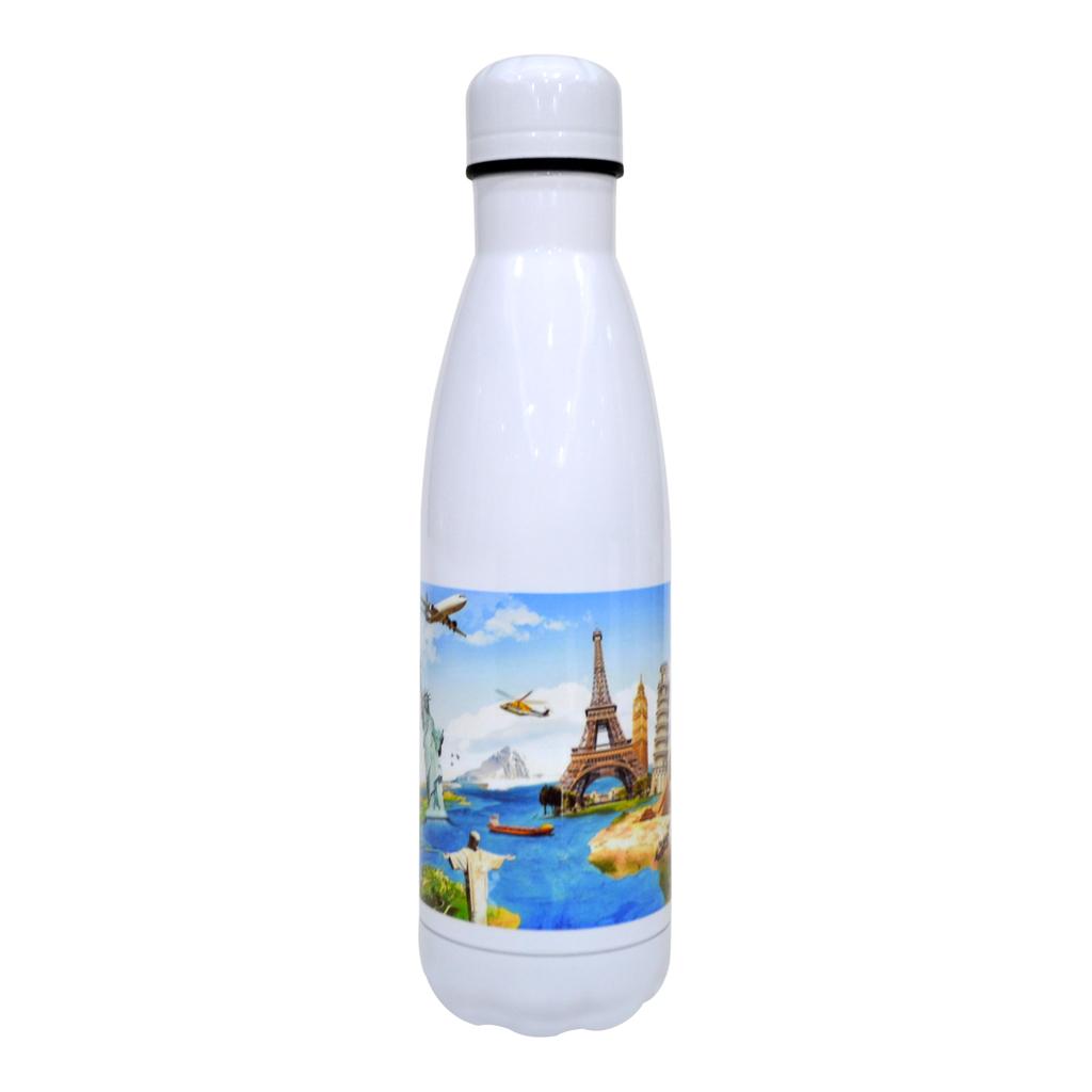 Gera - Hans Larsen Sublimation Insulated Water Bottle - White Gera – Hans Larsen Sublimation Insulated Water Bottle – White - Corporate Gifts Dubai UAE | TFS Gifts
