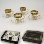 [Hlsan 202] Santhome Caffe Deborah Cup Set Of 4 - Corporate Gifts Dubai UAE | TFS Gifts