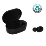 ITBH 1136 ALAVUS RCS standard recycled plastic TWS Wireless Earbuds Black