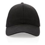 Impact AWARE™ 6 Panel 280gr Recycled Cotton Cap Black