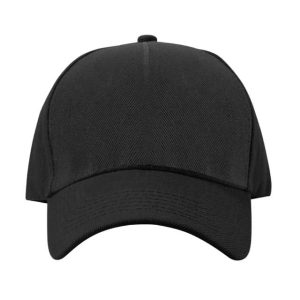 KATHU HANS LARSEN Heavy Brushed Cotton Cap with Mask Hook Black