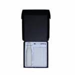 LAUTA Giftology Set of Stainless Bottle Notebook and Pen White 2