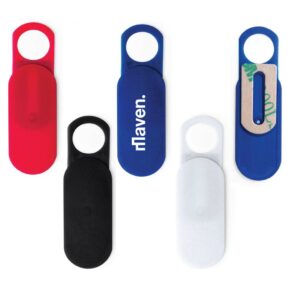 MEDAN Adhesive Webcam Cover Black