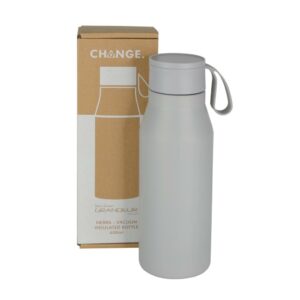 NEBRA CHANGE Collection Vacuum Bottle with Loop 600ml Grey 3