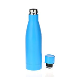 NIESKY Copper Vacuum Insulated Double Wall Water Bottle Aqua Blue 2