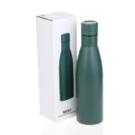 Niesky – Copper Vacuum Insulated Double Wall Water Bottle – Green (1) - Corporate Gifts Dubai UAE | TFS Gifts