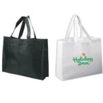 Non woven Shopping Bag Horizontal Black