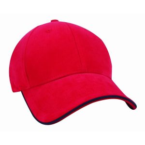 SANTHOME Performance Sports Caps Red Black
