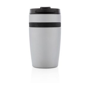SIERRA XDXCLUSIVE Leak Proof Vacuum Coffee Tumbler Silver