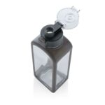 SQUARED Lockable Leak Proof Tritan Water Bottle Transparent 1