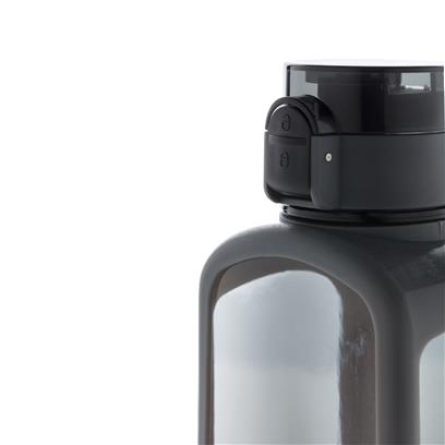 SQUARED - XDXCLUSIVE Lockable Leak Proof Tritan Water Bottle - Black (2) Squared – Xdxclusive Lockable Leak Proof Tritan Water Bottle – Black (2) - Corporate Gifts Dubai UAE | TFS Gifts