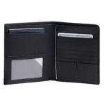 TUMI Alpha SLG Passport Case Black Chrome
