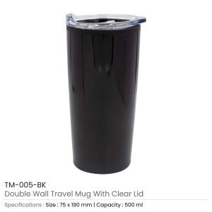 Travel Mugs TM 005 BK