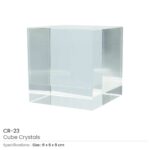 3D Cube Crystals CR 23