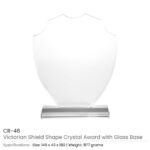 Victorian Shield Crystal Awards CR 46