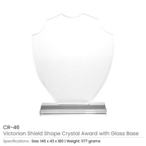 Victorian Shield Crystal Awards CR 46