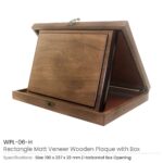 Wooden Plaque with Box WPL 06 H