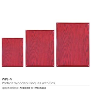 Wooden Plaques WPL V 01