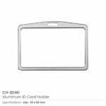 Aluminum ID Card Holders CH 004H 600x600 1