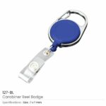 Carabiner Reel Badges 127 Bl 600×600 - Corporate Gifts Dubai UAE | TFS Gifts