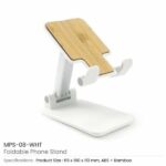 Foldable Phone Stands White MPS 08 WHT 600x600 1