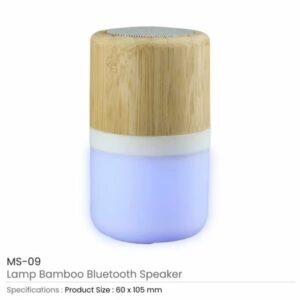Lamp Bamboo Bluetooth Speakers MS 09 Details 600x600 1