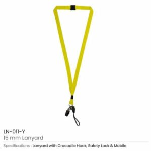 Lanyard with Clip and Mobile Holders LN 011 Y 600x600 1