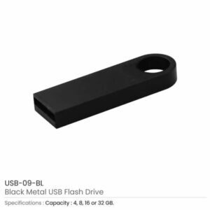 Metal USB Flash Drives 09 BK 600x600 1