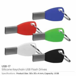 Silicone Keychain USB Flash Drives USB 17 600x600 1