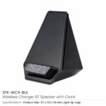 Wireless Charger BT Speaker with CLock SPK WC4 Details 600x600 1