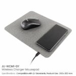 Wireless Charger Mouse Pad Ju Wcm1 Gy 01 600×600 (1) - Corporate Gifts Dubai UAE | TFS Gifts