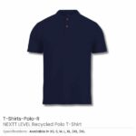 NEXTT LEVEL Recycled Polo T Shirts Polo R Navy Blue 600x600 1