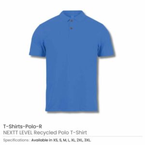 NEXTT LEVEL Recycled Polo T Shirts Polo R Royal Blue 600x600 1