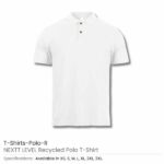 NEXTT LEVEL Recycled Polo T Shirts Polo R White 600x600 1