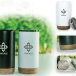 stainless steel tumbler with cork base 1