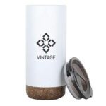 stainless steel tumbler with cork base 3