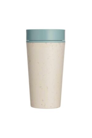 Circular Cup 12oz Cream Faraway Blue