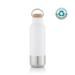 DWHL 3161 AVERSA Hans Larsen RCS Recycled Stainless Steel Insulated Water Bottle White