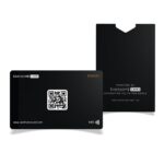 FINIQ SANTHOME NFC card with Sleeve Black