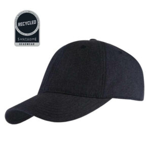 HWSN 515 FLEX Santhome Recycled 6 Panel Relaxed Fit Cap Navy Blue