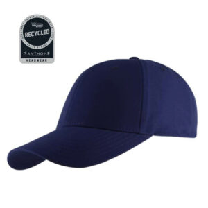 HWSN 518 ULTRA Santhome RPET 6 Panel DryNCool® Sport Cap Navy Blue