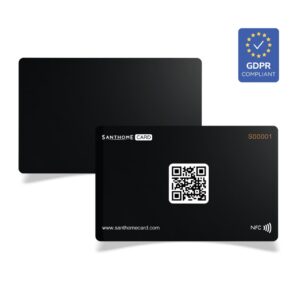ITSN 1180 Santhome Card Digital Business NFC Card Black