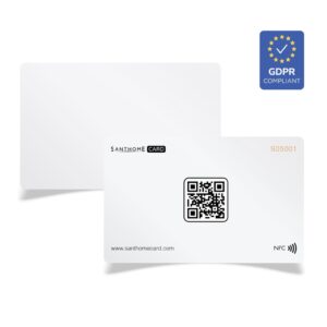 ITSN 1181 Santhome Card Digital Business NFC Card White